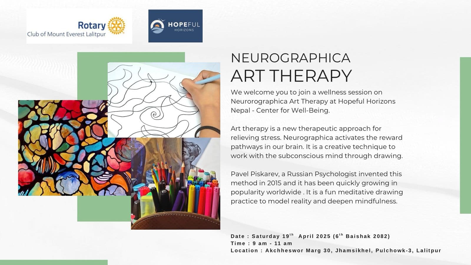 Art therapy at Hopeful Horizons