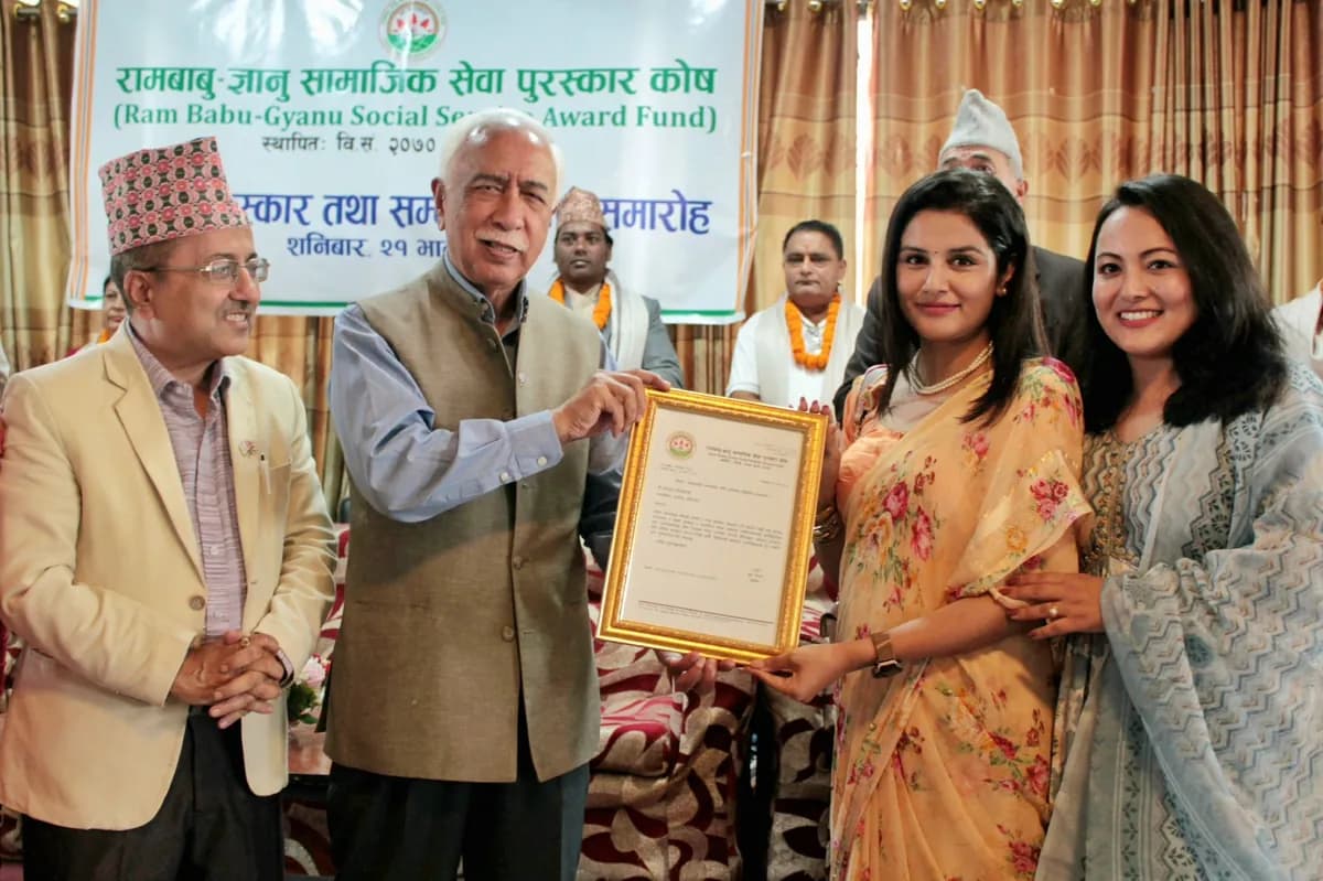 Rambabu-Gyanu Social Service Award